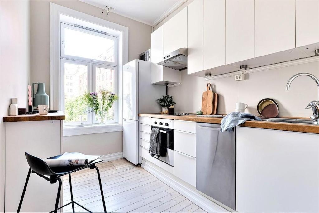 Lovely Central Apartment With Two Large Bedrooms Nearby Oslo Opera, Vis A Vis Botanical Garden ภายนอก รูปภาพ